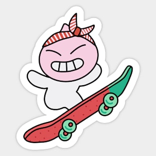 Skater Apeach Sticker